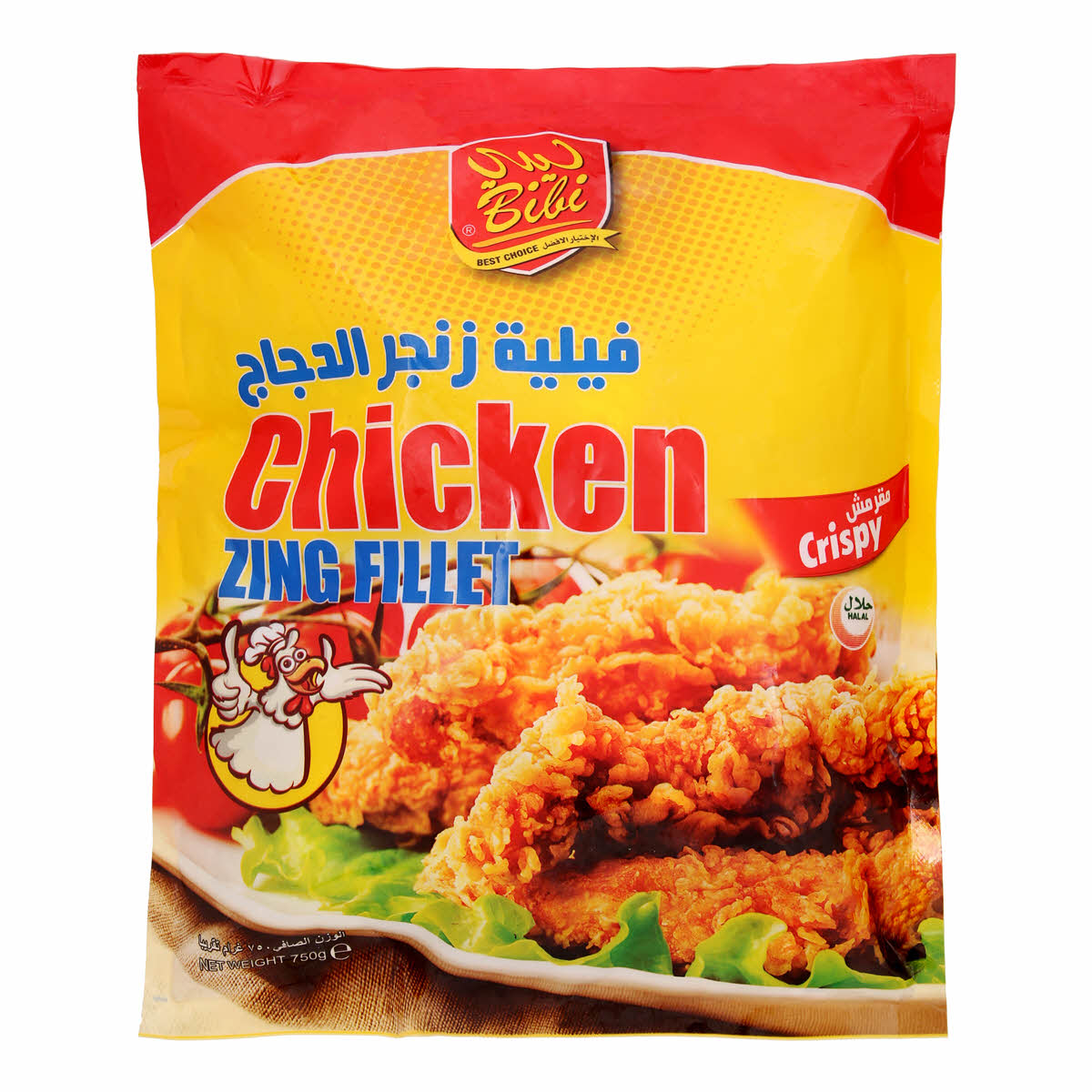 CHICKEN ZINGER FILLET 12 X 750gm
